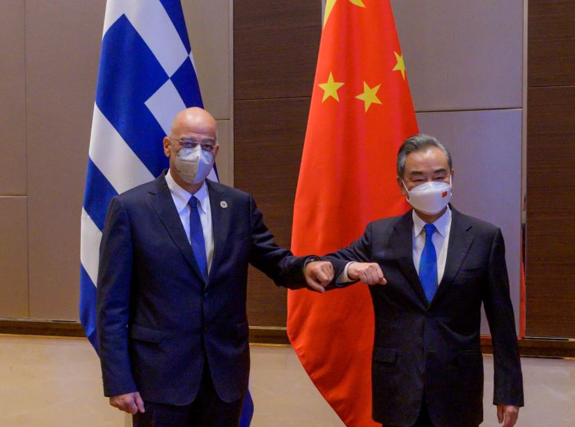 Athens, Beijing stress respect for territorial integrity