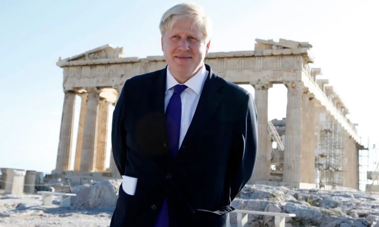 Boris Johnson met with Costas Milonas -“Simple man, we drank our ouzos…”