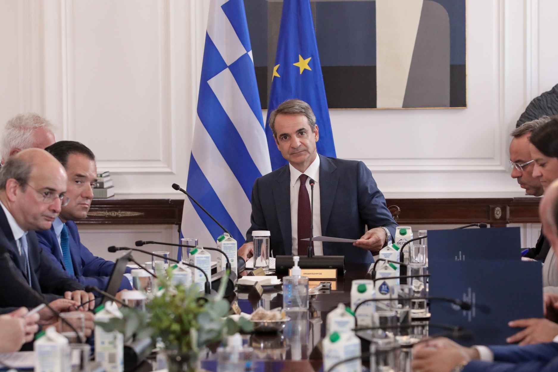 Μητσοτάκης στο υπουργικό συμβούλιο: Η αναφορά για τις εκλογές σε εννιά μήνες