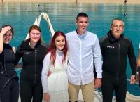 ALONISSOS: Amazing images of the first underwater civil wedding