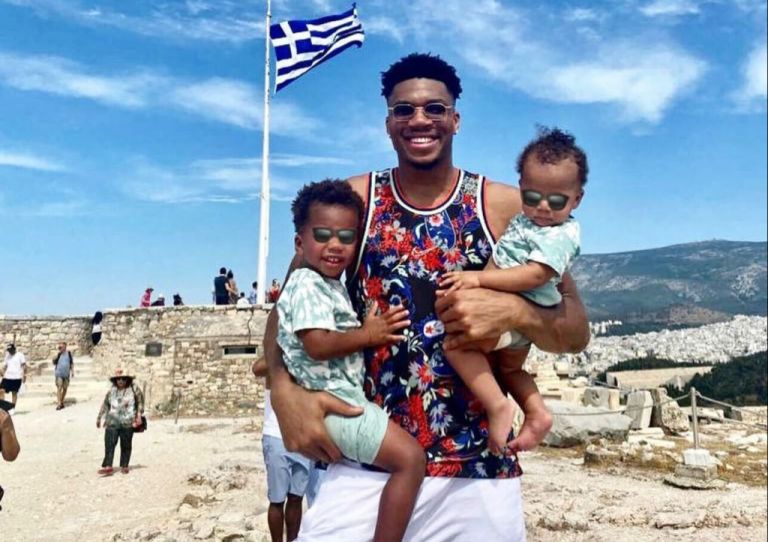 NBA superstar Giannis Antetokounmpo has wished his son Maverick a happy first birthday
