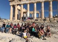 Foreign students get taste of Greek culture