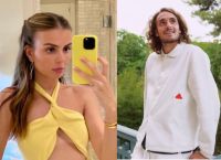 Tsitsipas’ girlfriend gorgeous in yellow Tsitsipas’ girlfriend gorgeous in yellow