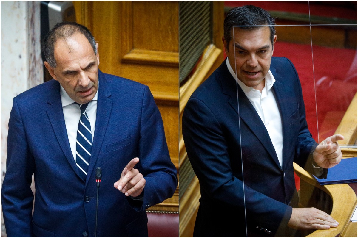 Παρακολουθήσεις: Σφοδρή αντιπαράθεση Γεραπετρίτη – Τσίπρα στη Βουλή