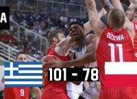 Giannis Antetokounmpo leads Greece to an easy win over Poland