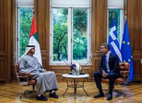Μητσοτάκης: Υποδέχθηκε τον Πρόεδρο των Ηνωμένων Αραβικών Εμιράτων Μητσοτάκης: Υποδέχθηκε τον Πρόεδρο των Ηνωμένων Αραβικών Εμιράτων