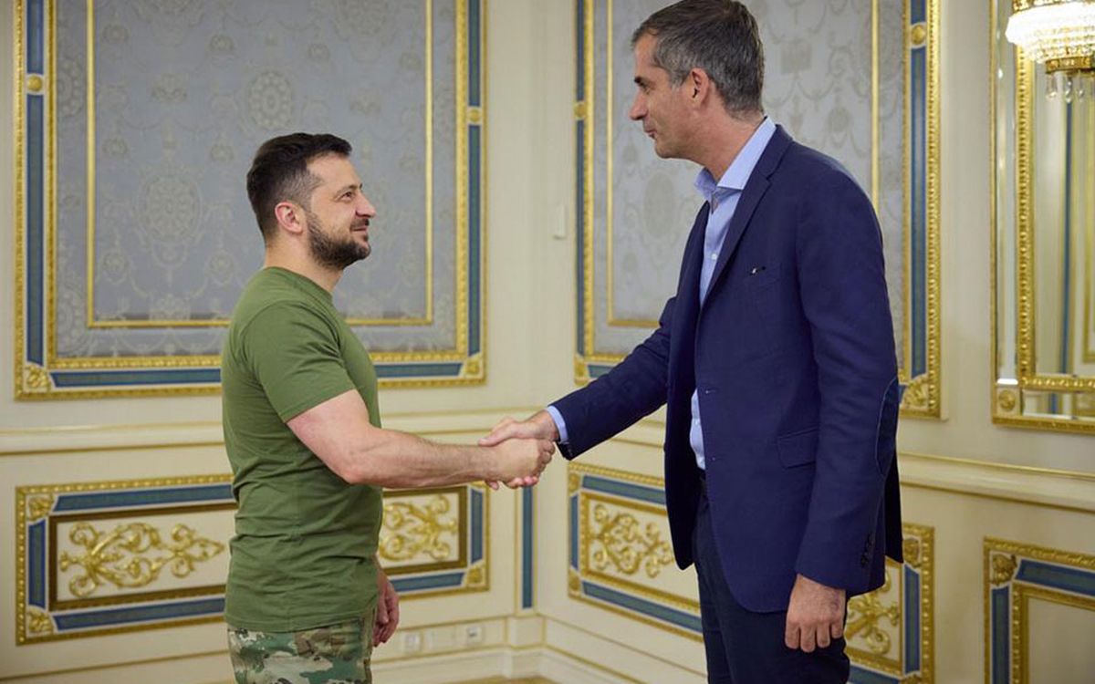 Μπακογιάννης: Η ανοικοδόμηση της Ουκρανίας πρέπει να στηριχθεί από ολόκληρο τον δημοκρατικό κόσμο