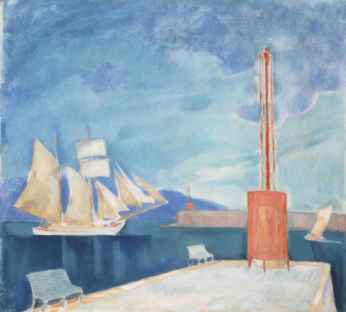Konstantinos Parthenis in Athens