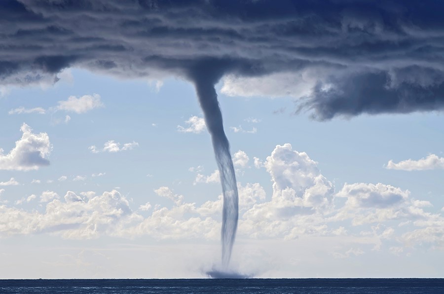 Waterspout season has begun in Greece