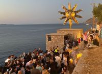 Jeff Koons in Hydra