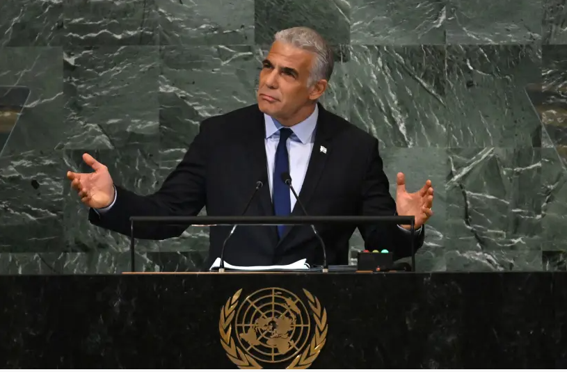 Παλαιστινιακός: Ο όρος της πρότασης Λαπίντ για λύση δύο κρατών