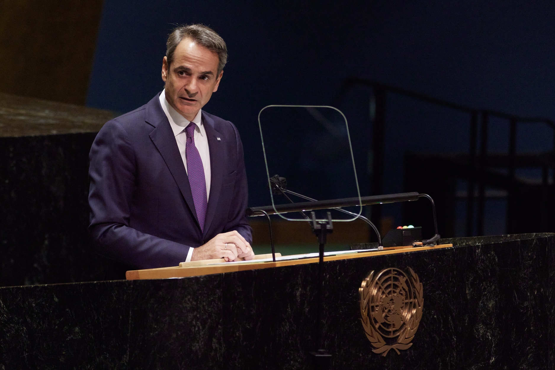 Μητσοτάκης ΟΗΕ ομιλία: Αυστηρή απάντηση προς τον Ερντογάν για τα “fake news”