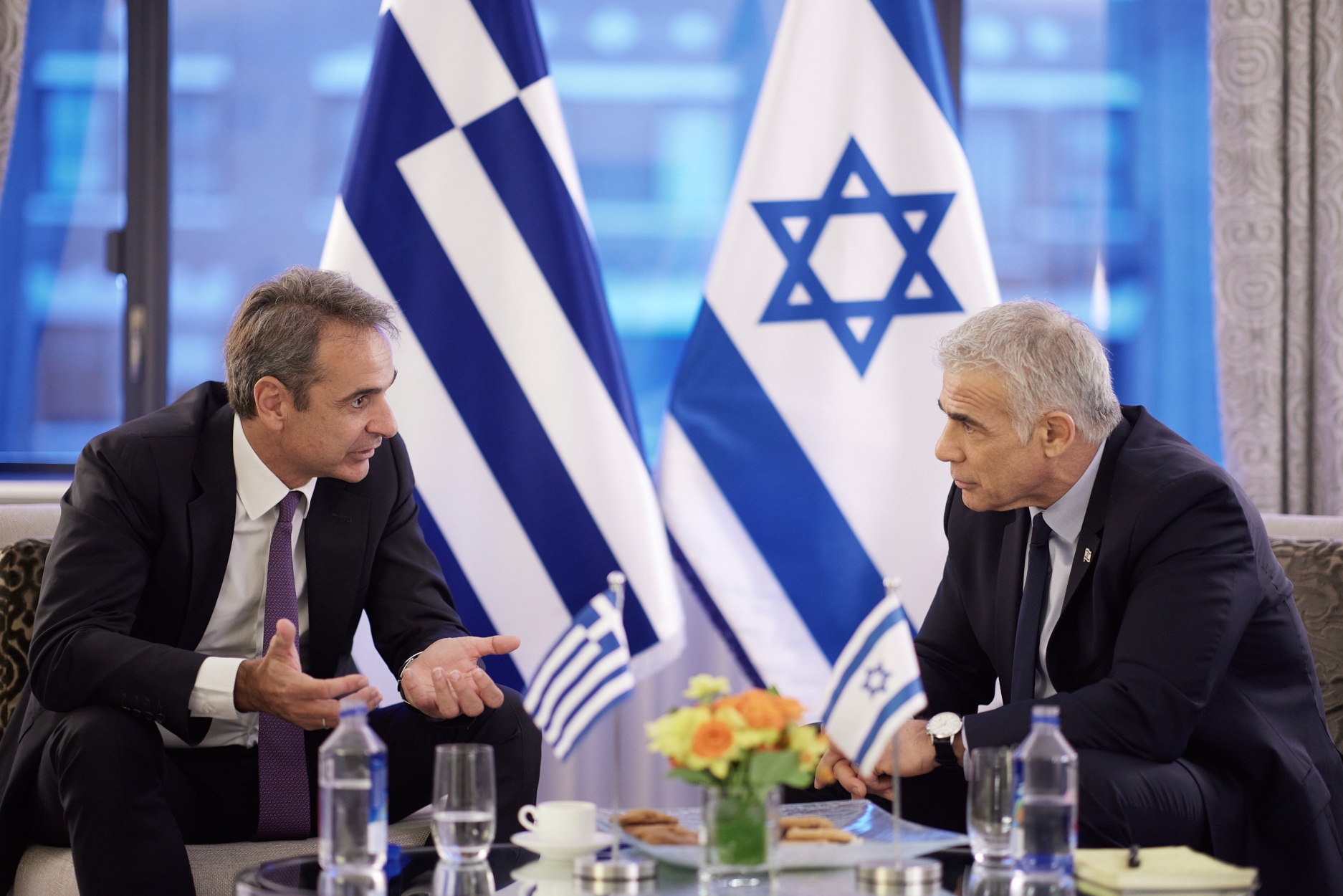 Μητσοτάκης: Ενημέρωση Ισραηλινού Πρωθυπουργού για προκλήσεις Ερντογάν