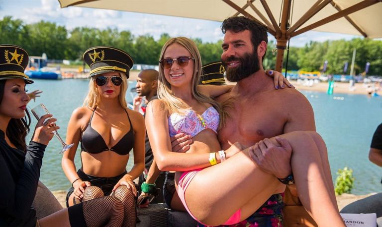 Dan Bilzerian spotted walking the streets of Mykonos