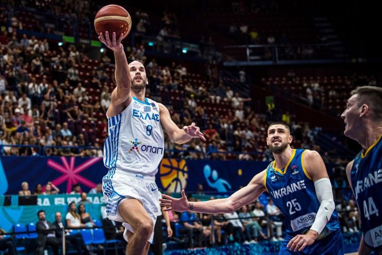 EUROBASKET: Greece defeat Ukraine in easy 99-79 win