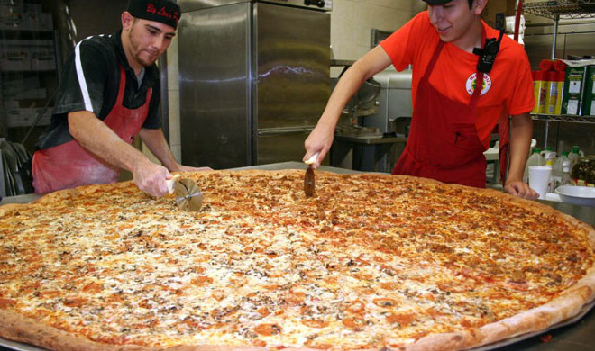 Thessaloniki has the biggest pizza in Greece