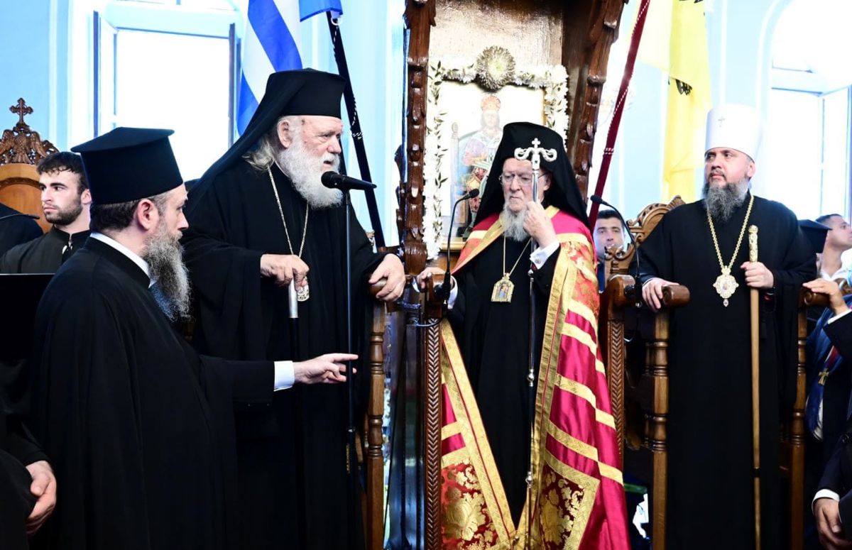 Θάσος: Μηνύματα ενότητας από τον Οικουμενικό Πατριάρχη, τον αρχιεπίσκοπο Αθηνών και τον μητροπολίτη Κιέβου