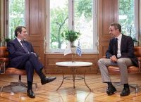 Συνάντηση Μητσοτάκη με Αναστασιάδη: Στις ακρότητες της Τουρκίας απαντάμε με σταθερότητα