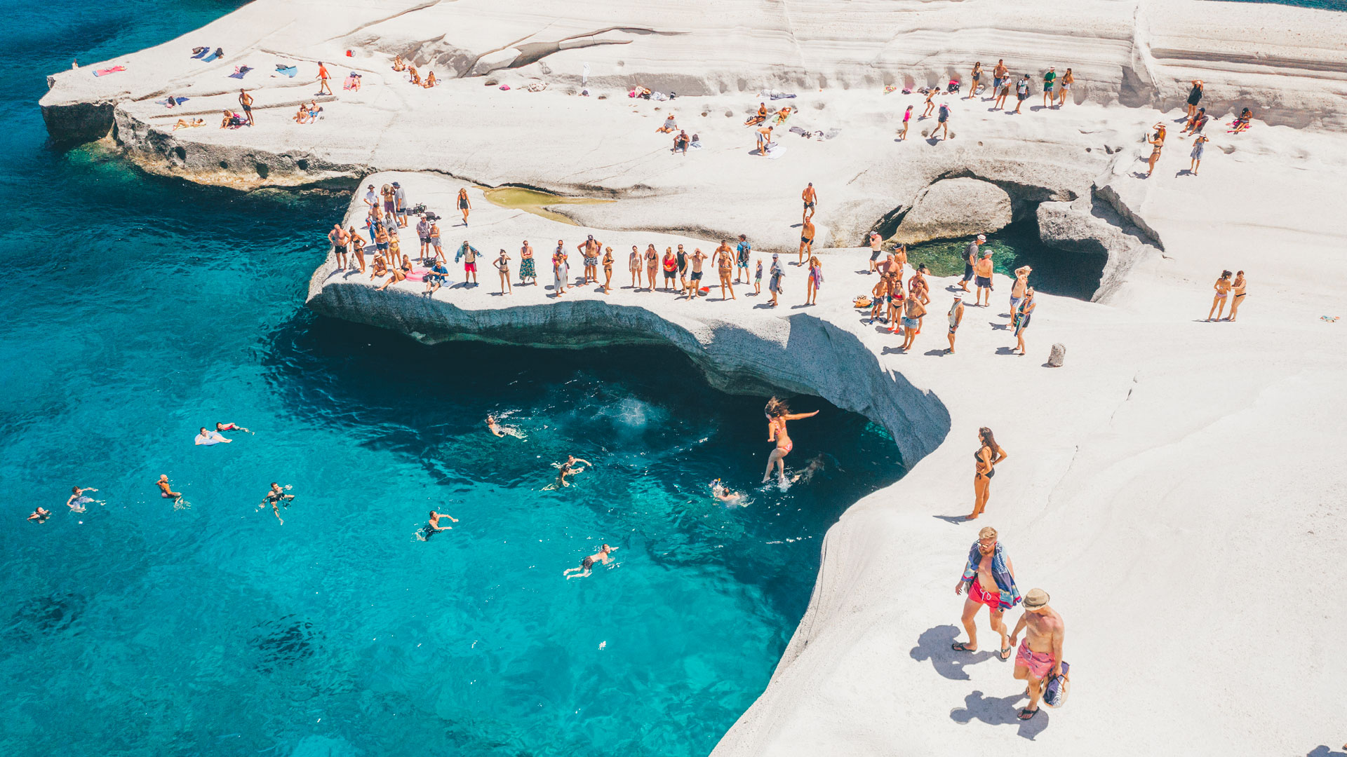 Milos: A Lunar Landscape in the Cyclades