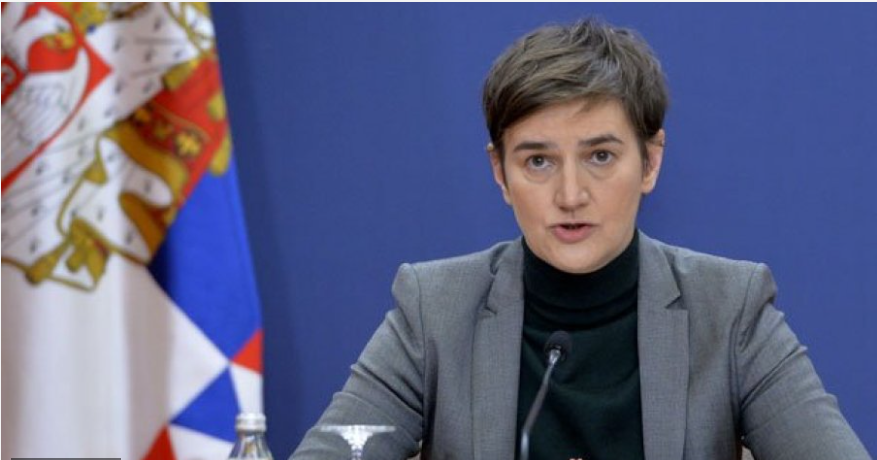 Σερβία: Νέα κυβέρνηση υπό την Μπρνάμπιτς – “Έφυγαν” οι υποστηρικτές των κυρώσεων στη Ρωσία