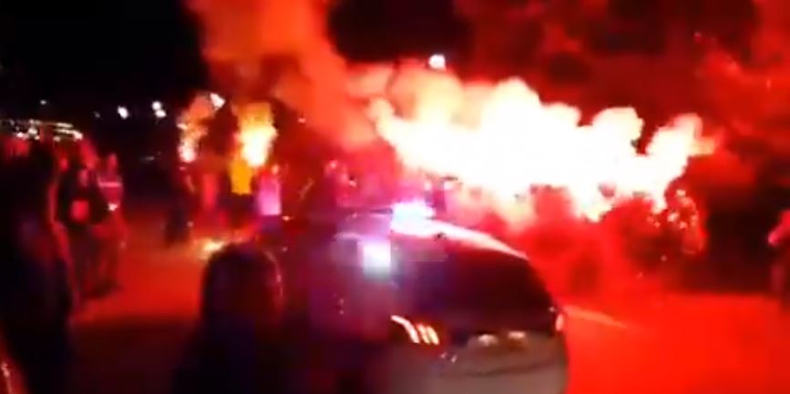 ΑΕΚ: Θερμή υποδοχή από τους φιλάθλους στη Λιβαδειά