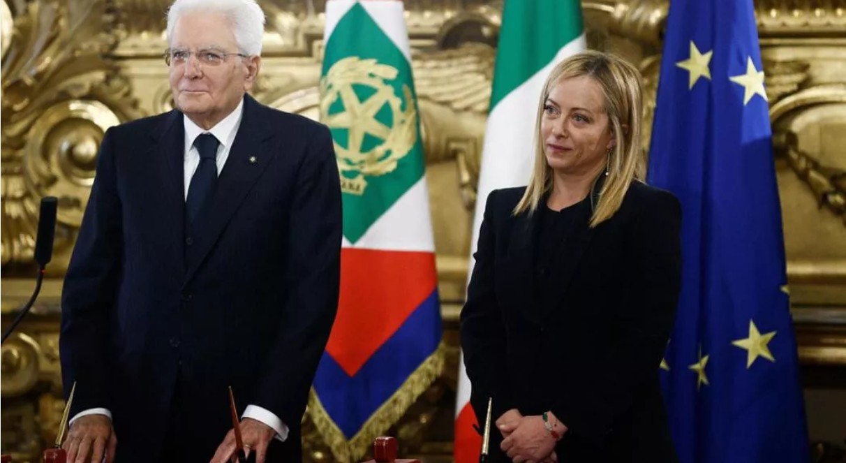 Ιταλία: Η Τζόρτζια Μελόνι ορκίστηκε πρωθυπουργός