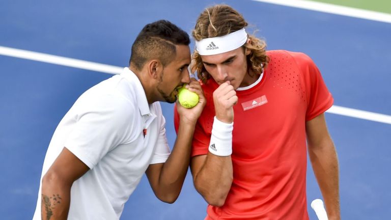 Tsitsipas’ Mother: “Only Kyrgios makes Stefanos lose his mind”