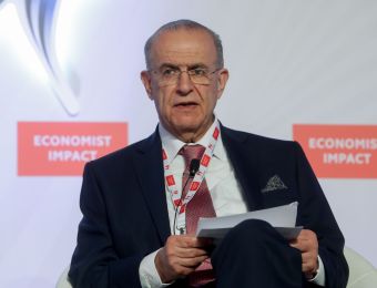 Ο Λευτέρης Κασουλίδης στο συνέδριο του Economist