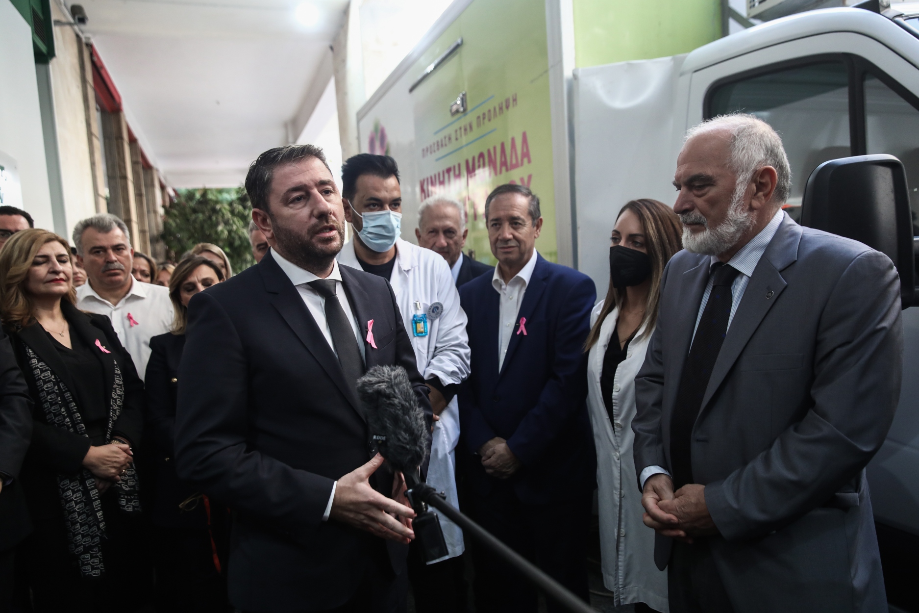 Ανδρουλάκης στο μνημόσυνο της Φώφης Γεννηματά: Μεγάλη απουσία για την παράταξή μας