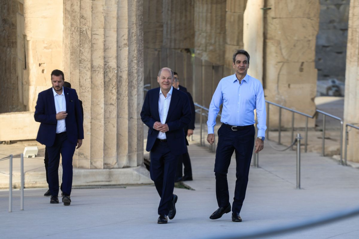 DW: Πώς είδε τη συνάντηση Μητσοτάκη – Σολτς