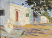 Konstantinos Parthenis in  Athens