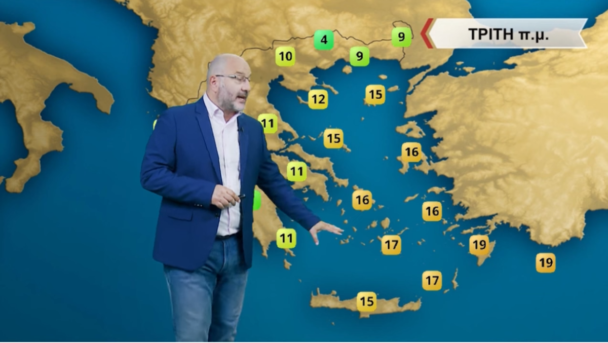 Σάκης Αρναούτογλου: Η ζέστη επιμένει αλλά όχι για πολύ – Πώς θα είναι ο καιρός την 28η Οκτωβρίου