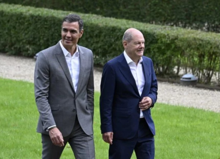 Σολτς: Συνάντηση με Σάντσεθ – Τάσσονται υπέρ της κατασκευής του αγωγού MidCat