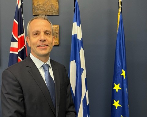 Sydney welcomes its new Consul General of Greece: Yannis Mallikourtis