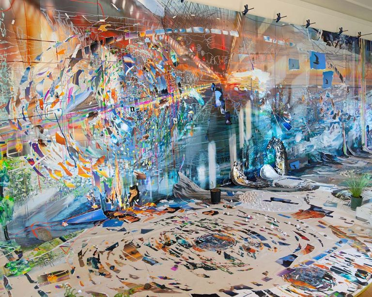 Sarah Sze in Athens