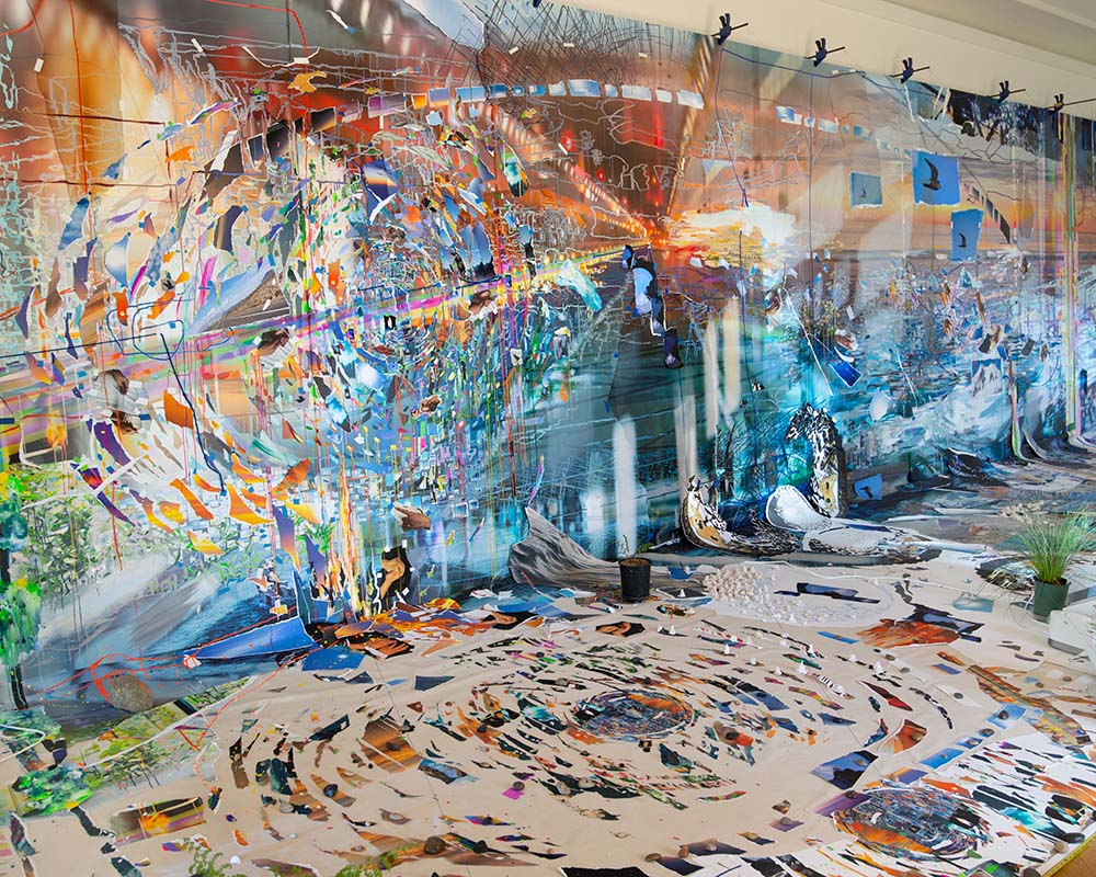 Sarah Sze in Athens