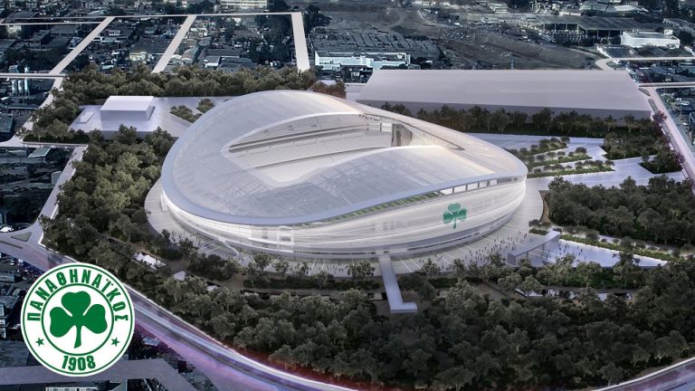 Panathinaikos Stadium: Reduced area and more greenery in Votanikos