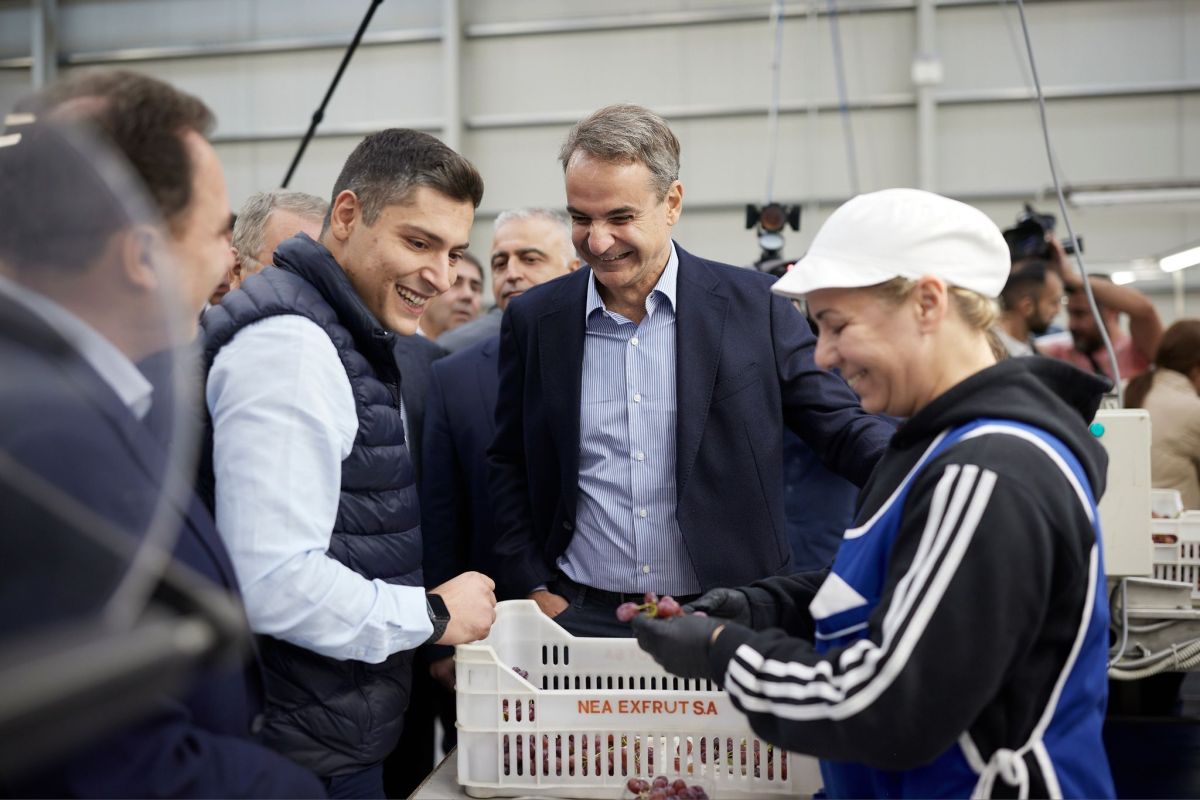 Μητσοτάκης στην Έδεσσα: Είμαστε εδώ για να λύσουμε και άλλες εκκρεμότητες για τους αγρότες