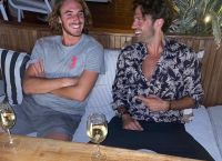 Tsitsipas celebrates in Monte Carlo to the sounds of Konstantinos Argiros