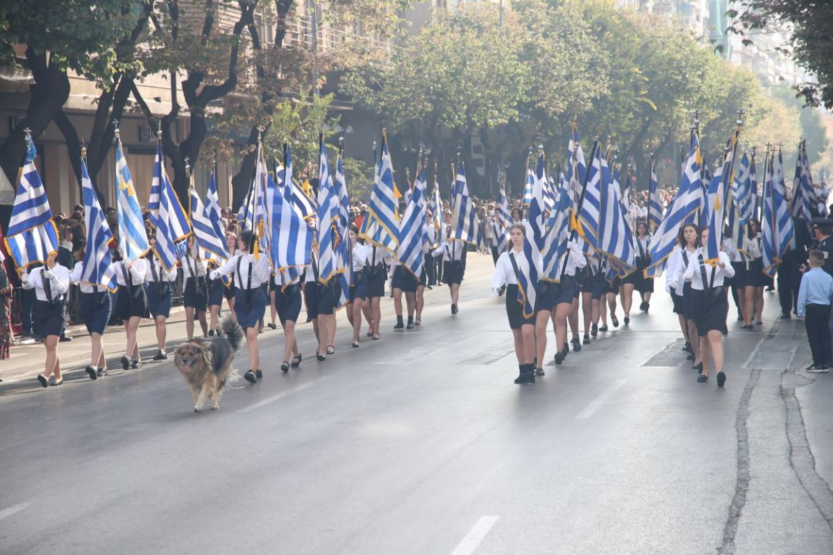 28η Οκτωβρίου: Η μαθητική παρέλαση στη Θεσσαλονίκη [pic]