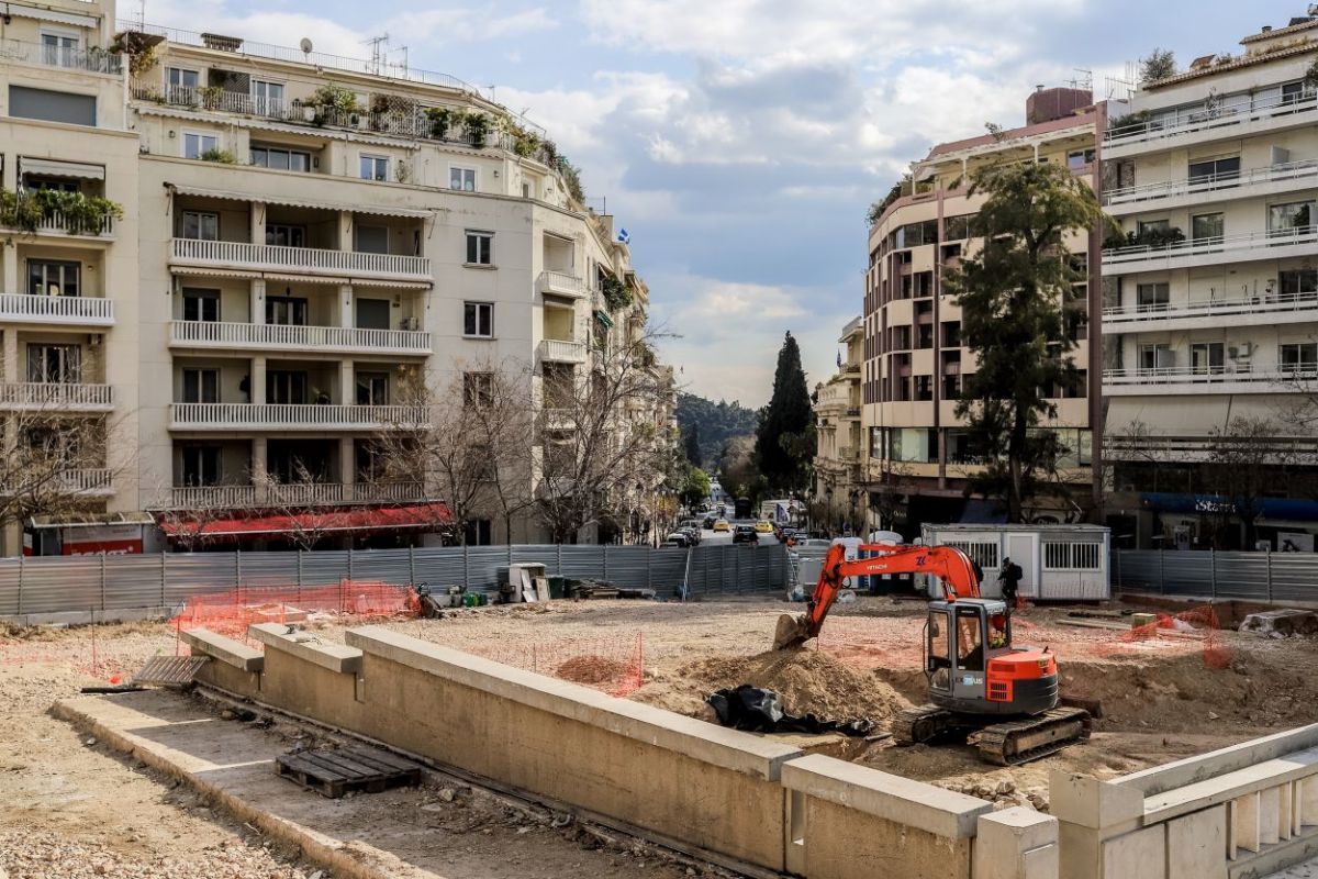 Κολωνάκι: Κυκλοφοριακές ρυθμίσεις όλο τον Νοέμβριο λόγω του Μετρό