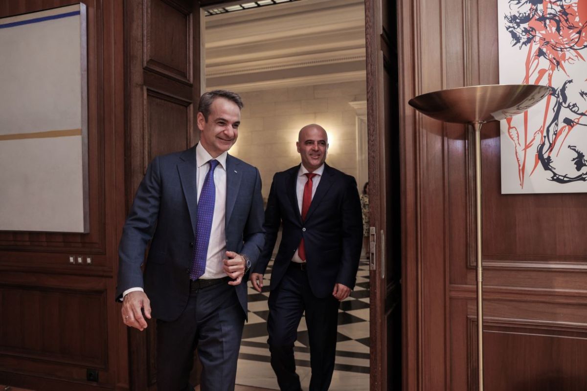 Μητσοτάκης – Κοβάτσεφσκι: Συζητήσεις για κοινά ενεργειακά έργα στην Αλεξανδρούπολη