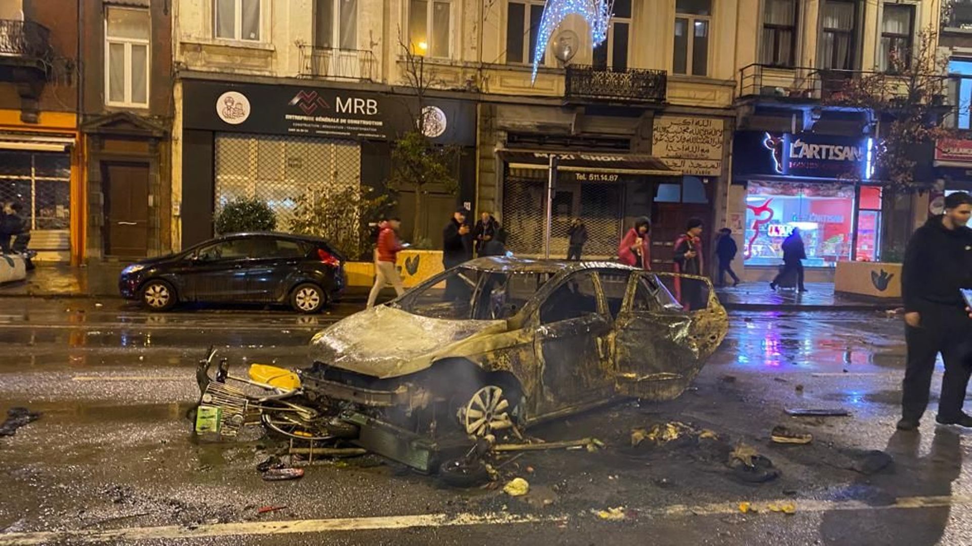 Βρυξέλλες: Ταραχές στους δρόμους μετά την ήττα του Βελγίου από το Μαρόκο