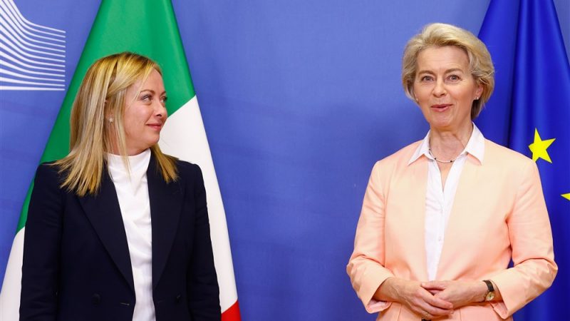 Τζόρτζια Μελόνι: Μήνυμα συνεργασίας με την ΕΕ στο πρώτο ταξίδι της στις Βρυξέλλες