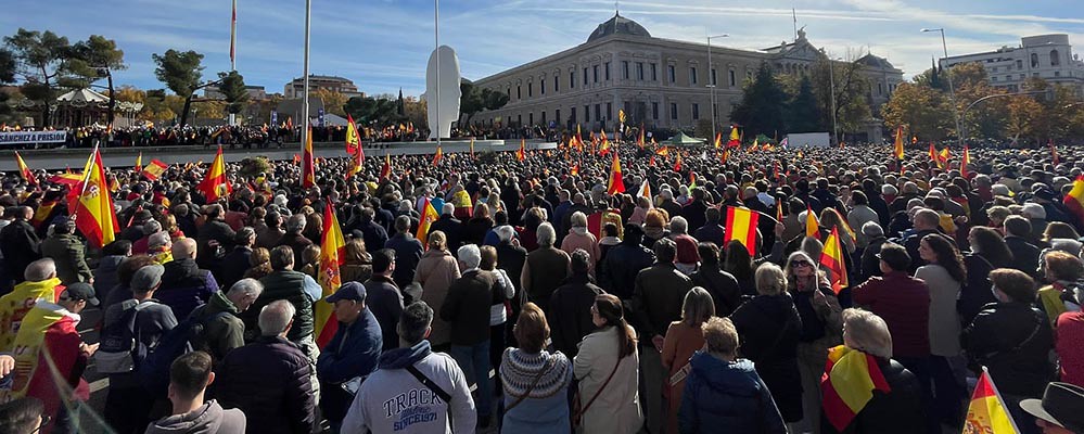 Ισπανία: Η ακροδεξιά διαδηλώνει