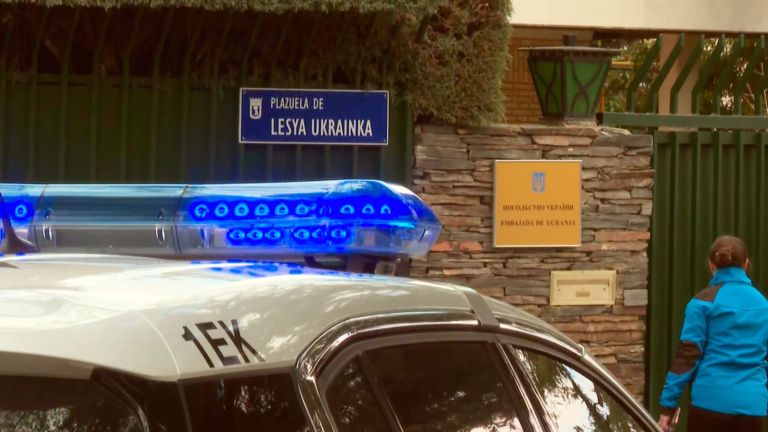 Έκρηξη στην ουκρανική πρεσβεία στη Μαδρίτη