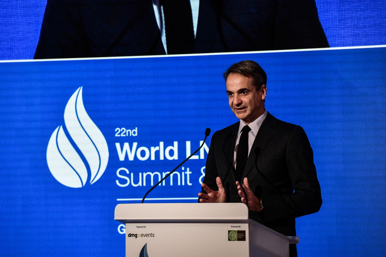 Μητσοτάκης στο 22o Παγκόσμιο Συνέδριο LNG: Η Ελλάδα εξαγωγέας ενεργειακής ασφάλειας