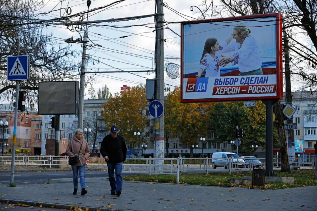 Ουκρανοί αξιωματούχοι: Οι Ρώσοι ναρκοθετούν όλη τη Χέρσωνα πριν αποχωρήσουν