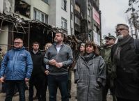 Σακελλαροπούλου στην Ουκρανία: Επίσκεψη σε Μποροντιάνκα, Μπούτσα και Ιρπίν [pics]