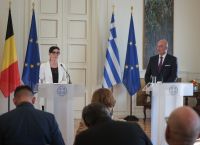 Δένδιας στην Βελγίδα ΥΠΕΞ: Στεκόμαστε απέναντι στην παρανομία εν ονόματι των ευρωπαϊκών μας αρχών